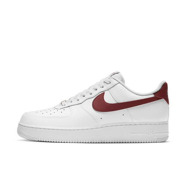 Nike Air Force 1 07 Mens Style Red & White