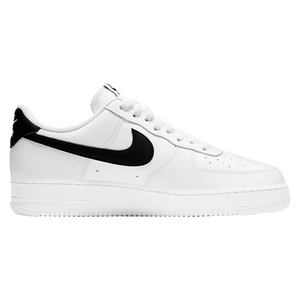 Nike Air Force 1 Low '07 White Black Pebbled Leather