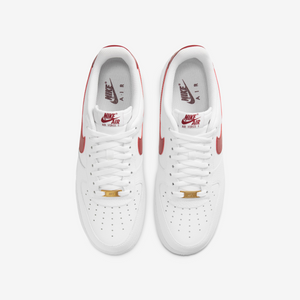 Nike Air Force 1 07 Mens Style Red & White