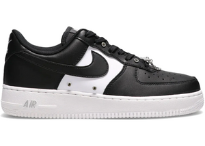 Nike Air Force 1 Low '07 PRM Black White Metallic Silver